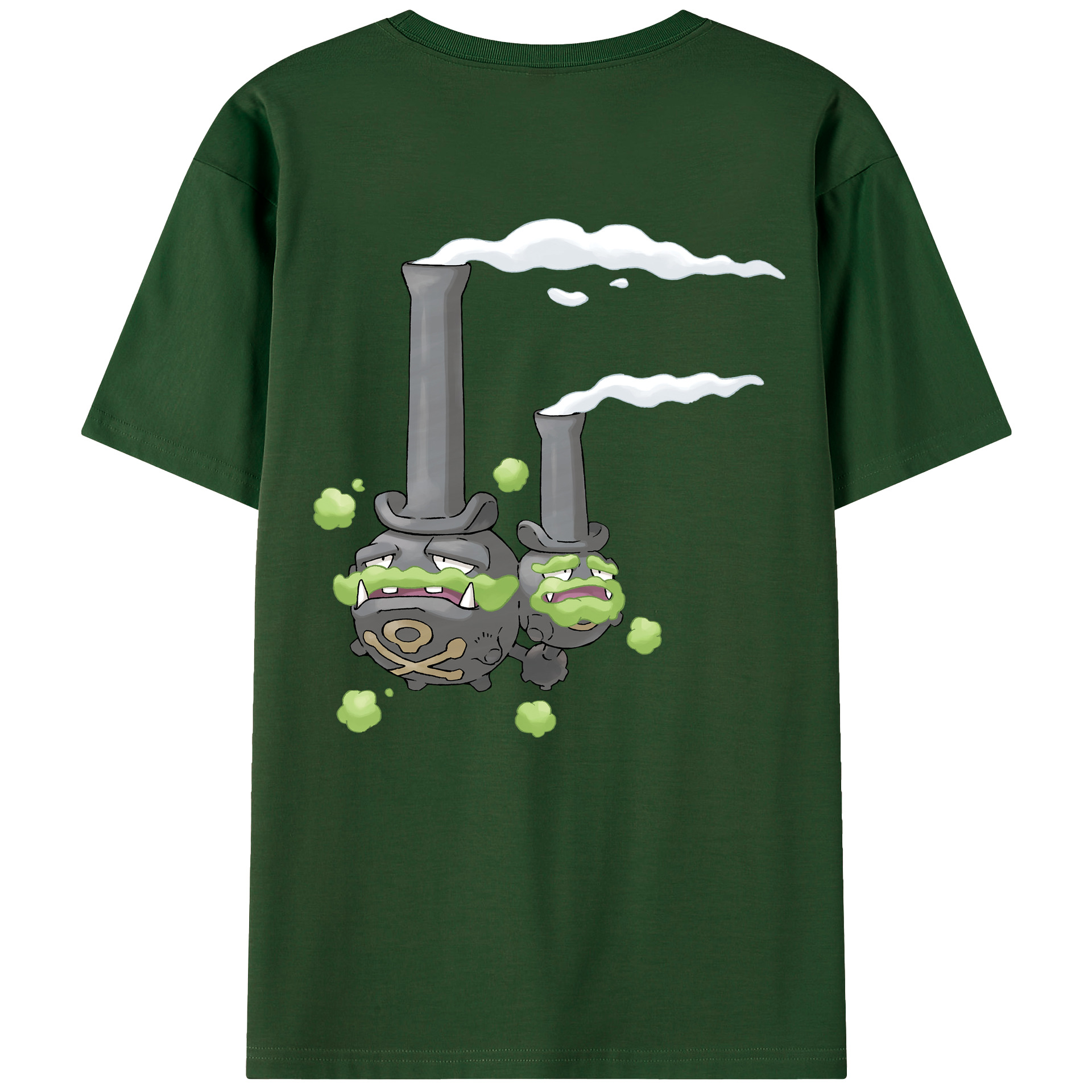 （画像用） ポケットモンスター Pokémon 綿100％半袖Tシャツ（背面プリント）